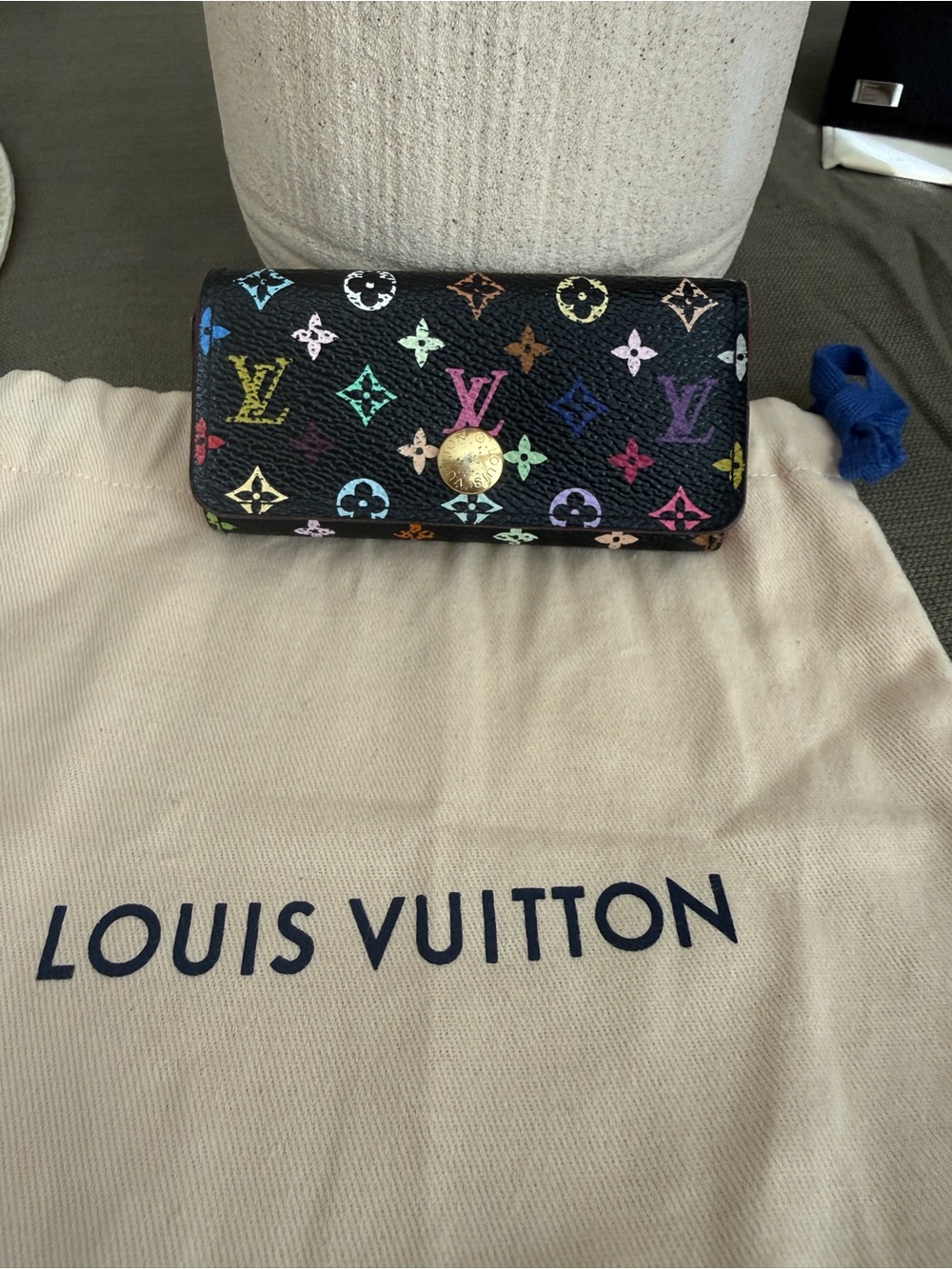 Louis Vuitton Murakami Multicolor Monogram Key Case